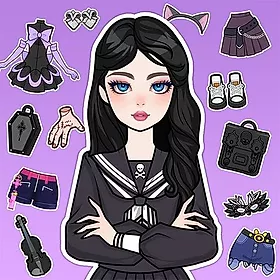 Magical Diary: Paper Dress Up